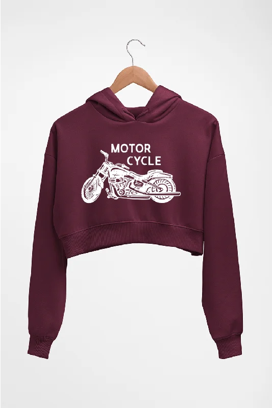 Motorcycle Crop HOODIE FOR WOMEN