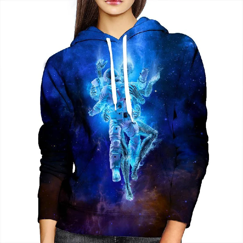 Deep Space Embrace Womens Hoodie