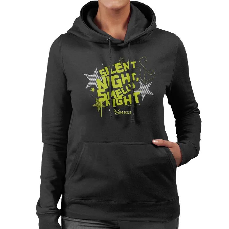 Shrek Christmas Silent Night Smelly Night Women's Hooded Sweatshirt