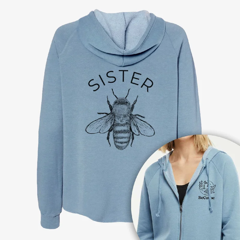 Sister Bee - Women's Cali Wave Zip-Up Sweatshirt