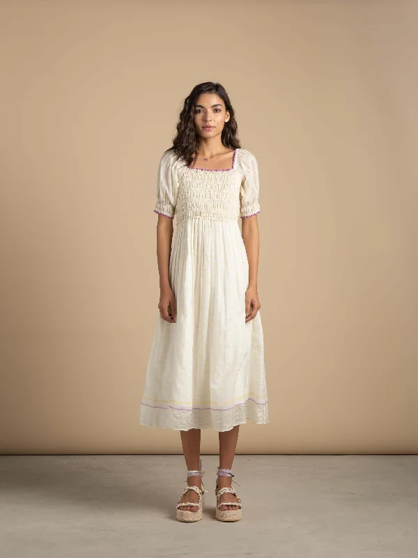 Sunbeam Smock Midi Dress