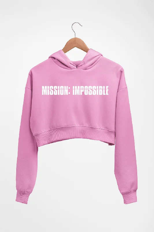 Mission Impossible (MI) Crop HOODIE FOR WOMEN