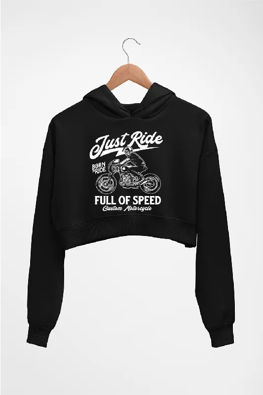 Motorcycle Crop HOODIE FOR WOMEN