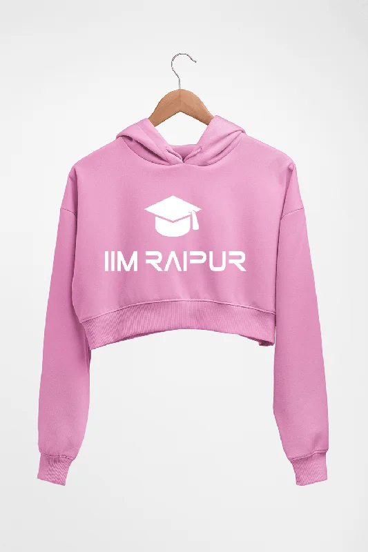 IIM Raipur Crop HOODIE FOR WOMEN