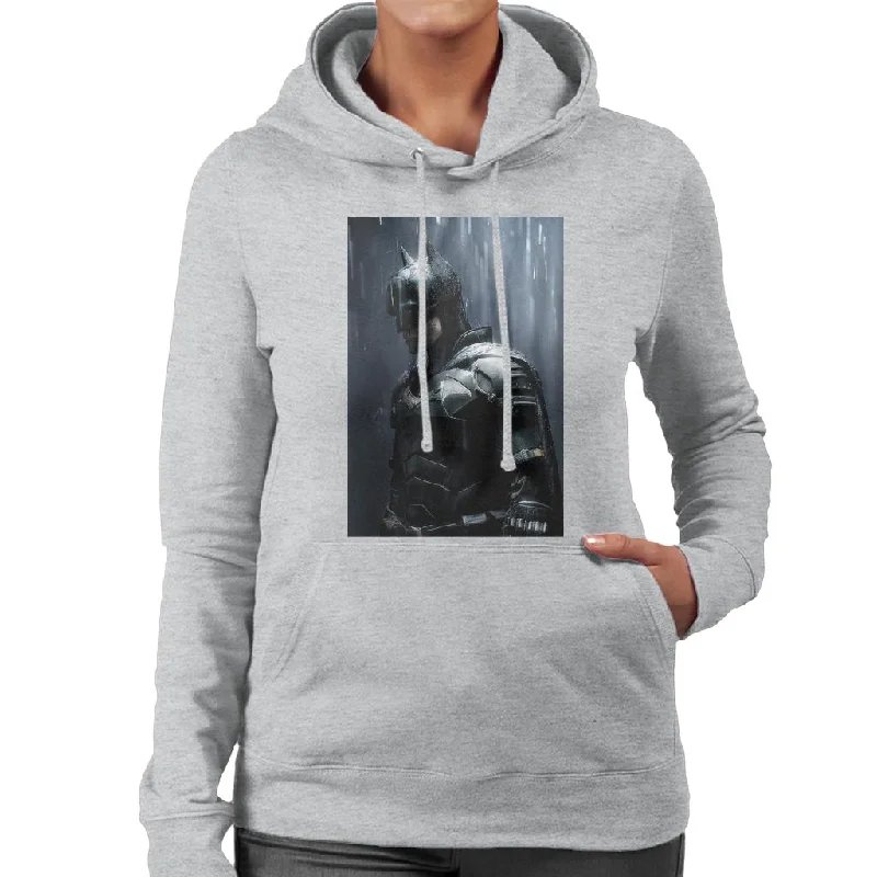 The Batman Cinematic Rain Women's Hooded Sweatshirt