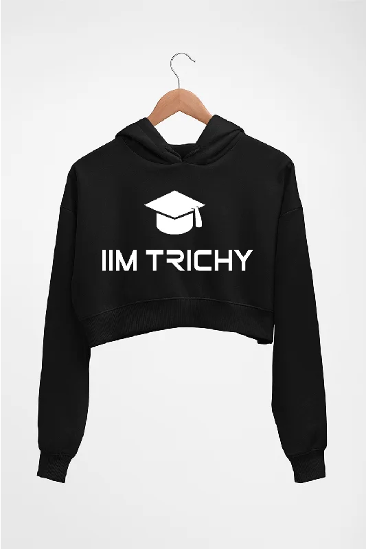 IIM Trichy Crop HOODIE FOR WOMEN