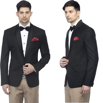 M24, Black Tuxedo with Bow Tie, Size (Size -  40