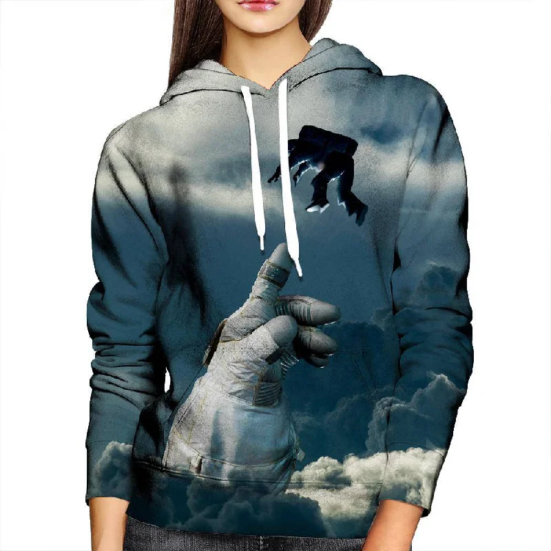 Afraid To Let Go Womens Hoodie