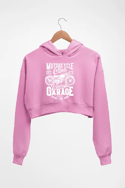 Motorcycle Crop HOODIE FOR WOMEN