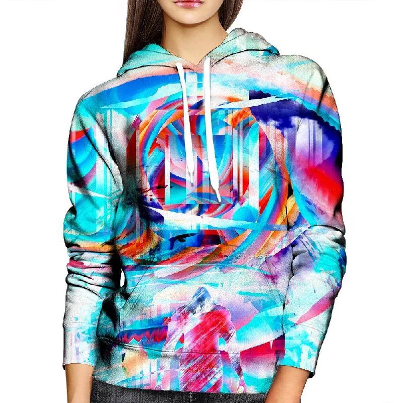 Abstract Square Womens Hoodie