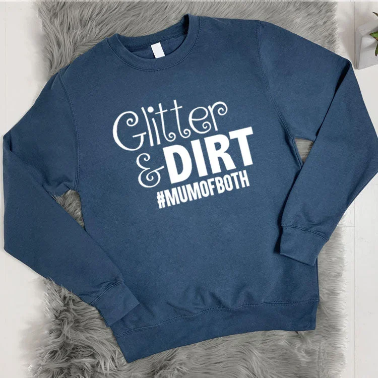 Glitter and Dirt Crew Sweatshirt (MRK X)