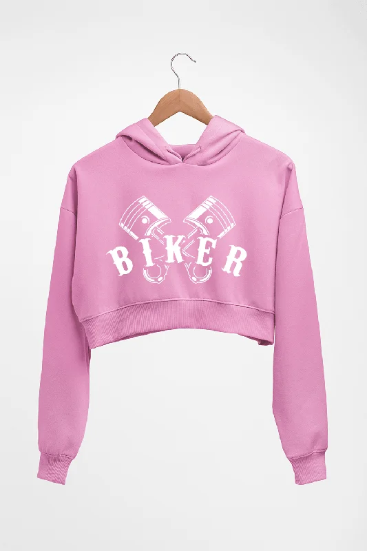 Biker Crop HOODIE FOR WOMEN