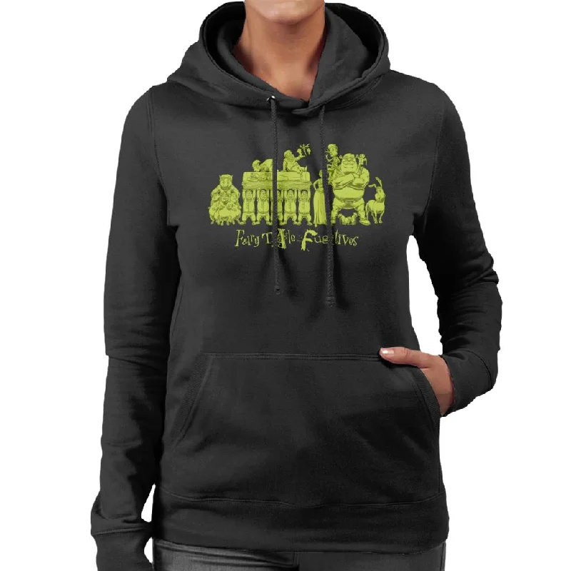 Shrek Fairy Tale Fugitives Women's Hooded Sweatshirt