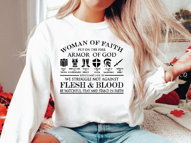 Woman of Faith - Unisex Sweatshirt