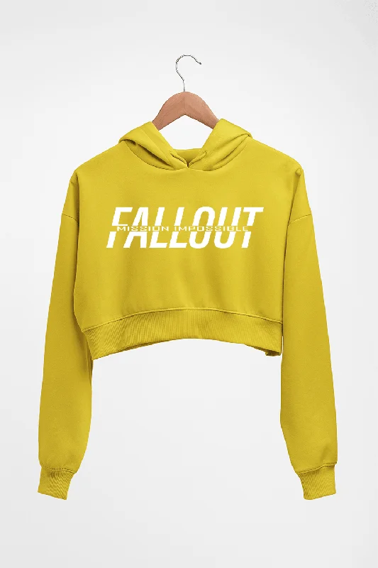 Mission Impossible (MI) Fallout Crop HOODIE FOR WOMEN